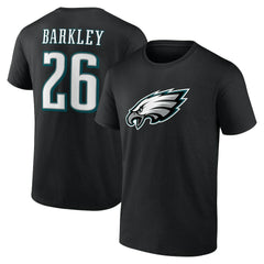 NFL Philadelphia Eagles Saquon Barkley  Icon Name & Number