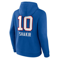 NFL Buffalo Bills Khalil Shakir  Team Wordmark Name & Number Pullover Hoodie