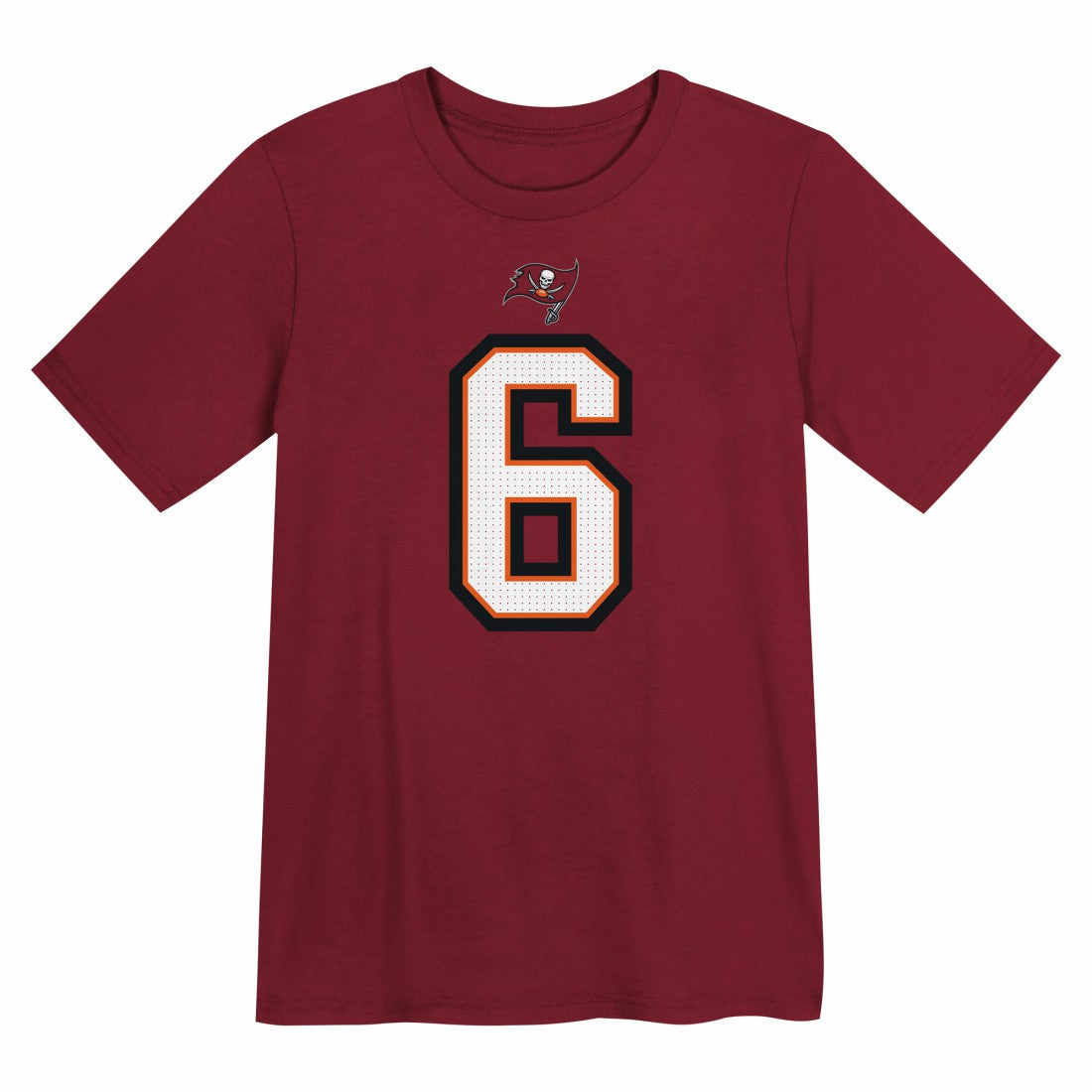 NFL Tampa Bay Buccaneers Baker Mayfield  Preschool Player Name & Number T-Shirt