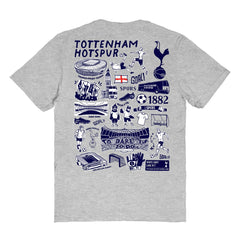 Tottenham Hotspur Vive La Fete Women's Impressions Artwork T-Shirt / Soccer Hot sale