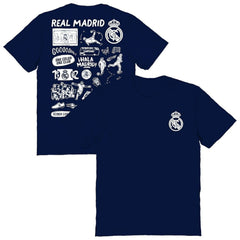 Real Madrid Vive La Fete Women's Impressions Artwork T-Shirt / Soccer Hot sale