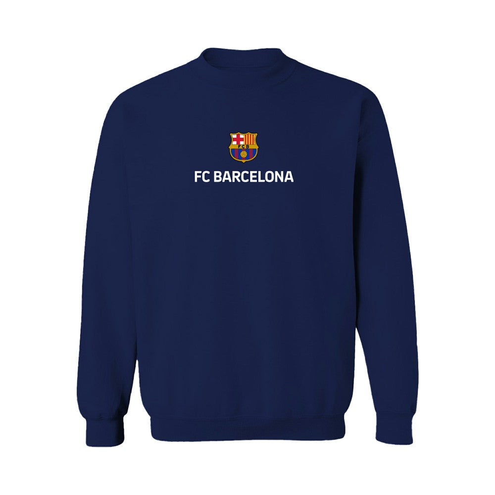 Barcelona Vive La Fete Women's Color Badge Pullover Sweatshirt / Soccer New