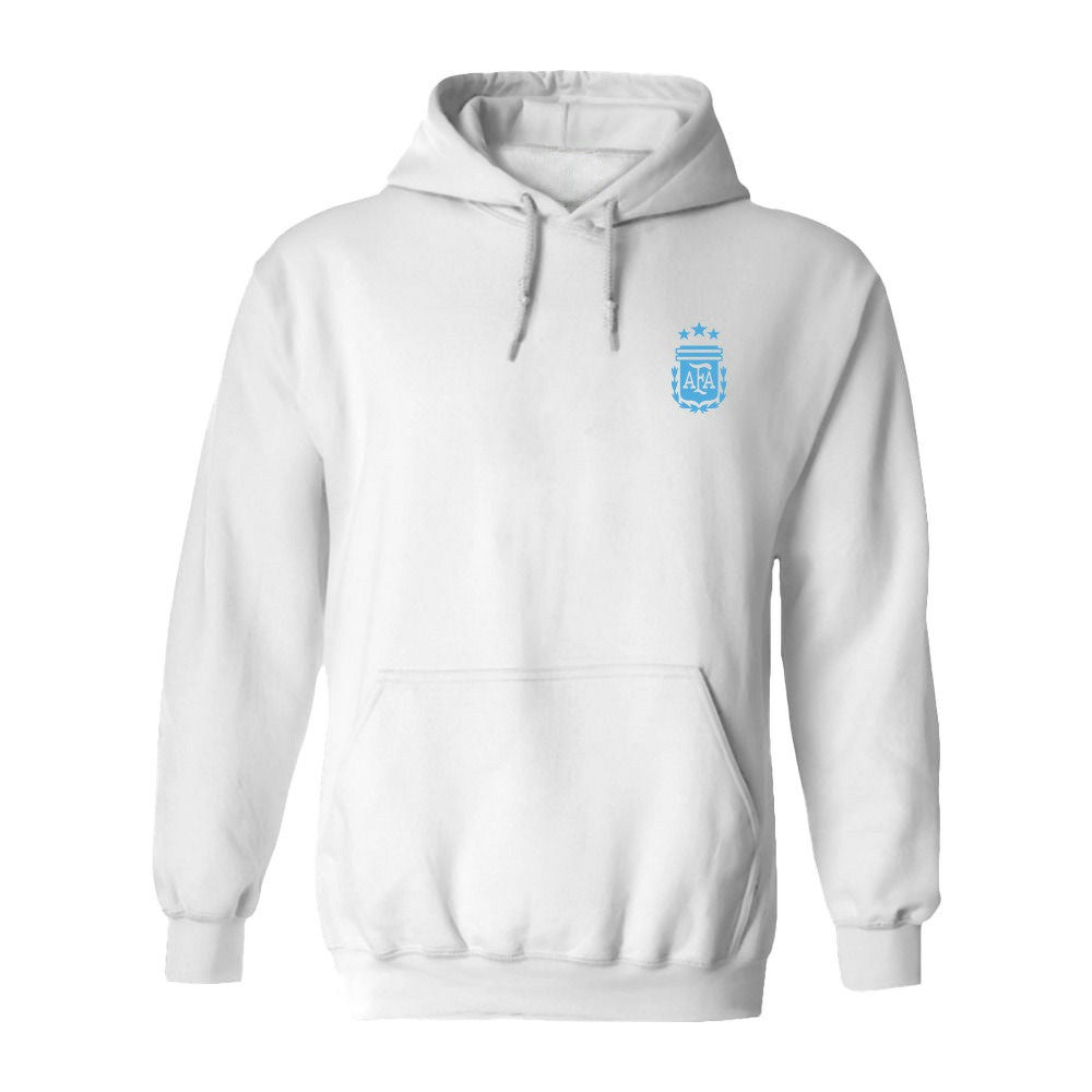 Argentina National Team Vive La Fete Women's Color Badge Pullover Hoodie / Soccer Hot sale