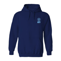 Manchester City Vive La Fete Women's Color Badge Pullover Hoodie / Soccer On sale