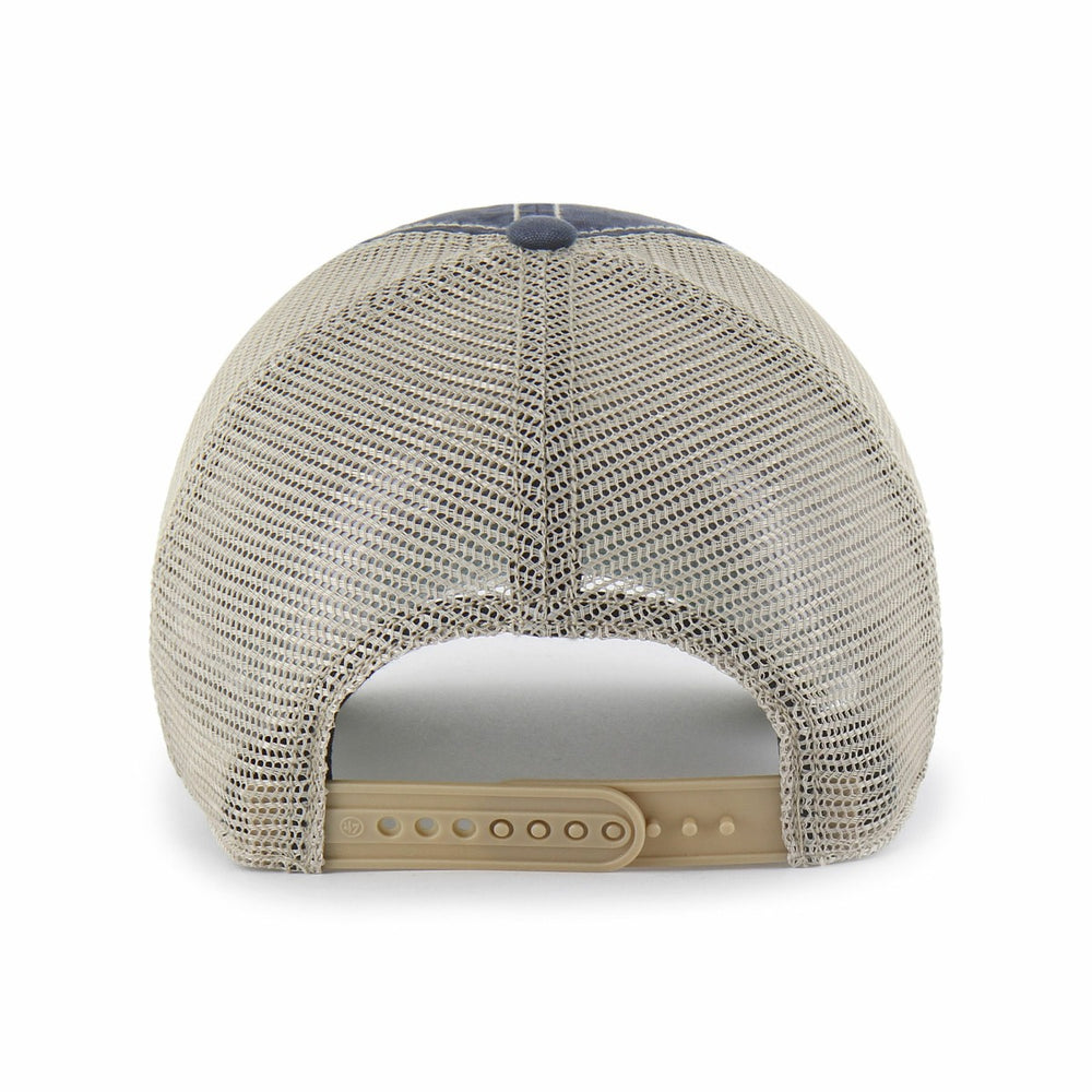 Memphis Grizzlies '47 Wabash Patch Clean Up Adjustable Hat - Navy/Tan | 47 brand for sale