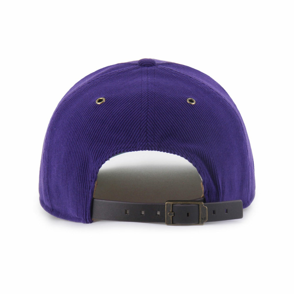 Los Angeles Lakers '47 Golden Age Relaxed Corduroy Hitch Adjustable Hat - Purple | 47 brand outlet