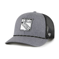 New York Rangers '47 Carbon Rope Trucker Adjustable Hat