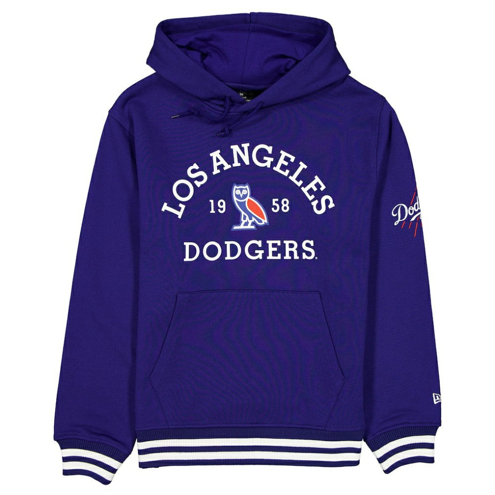 Los Angeles Dodgers OVO x Heavyweight Fleece Hoodie - Royal | New Era