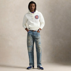 Cubs Polo Ralph Lauren Fleece Hoodie - White