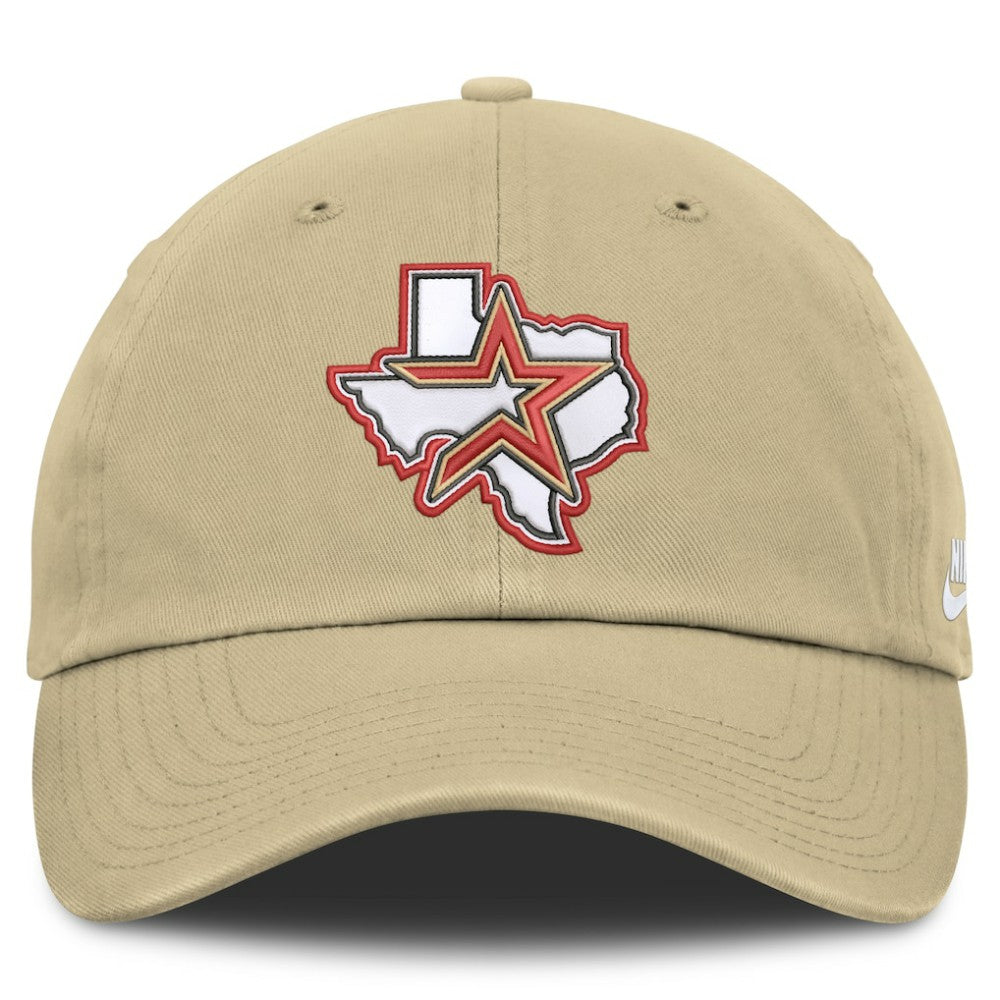 Houston Astros Cooperstown Collection Club Adjustable Hat - Gold | Nike