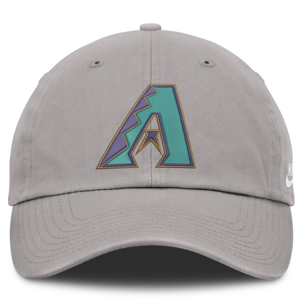 Arizona Diamondbacks Cooperstown Collection Club Adjustable Hat - Gray | Nike
