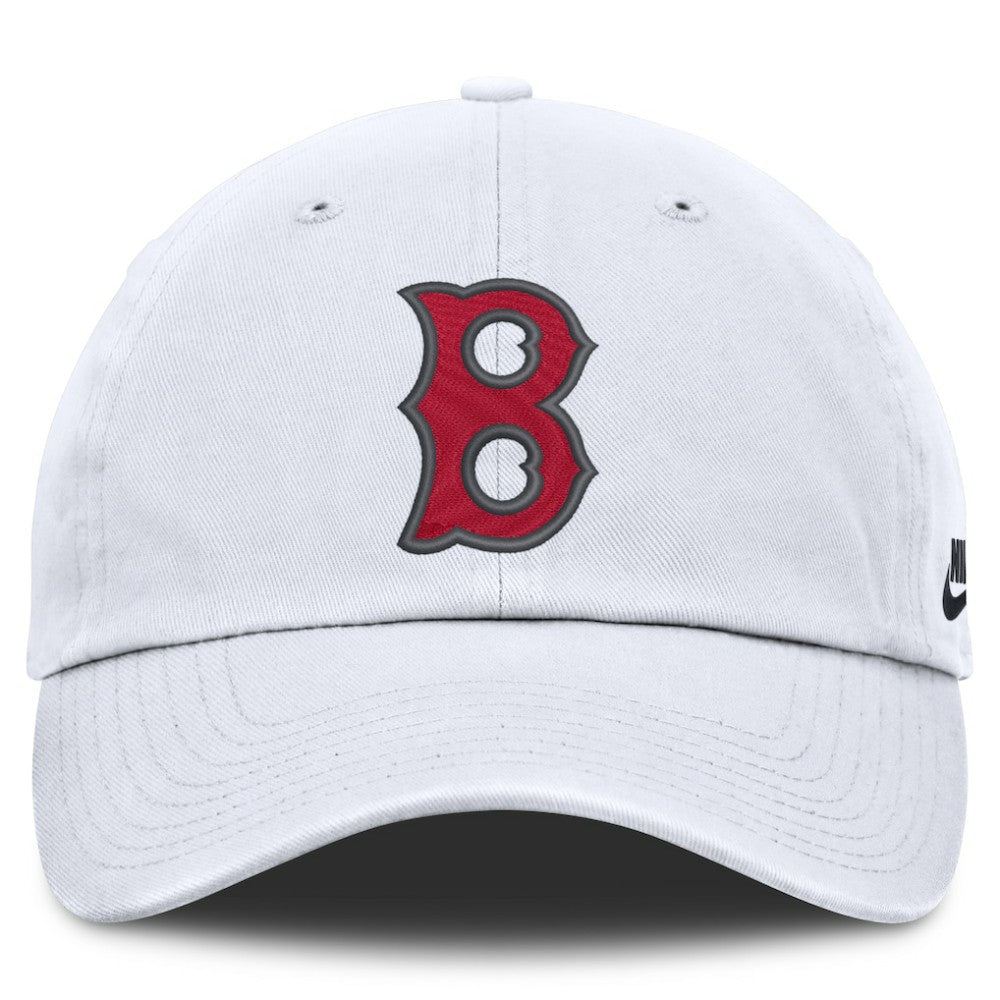 Boston Red Sox Cooperstown Collection Club Adjustable Hat - White | Nike