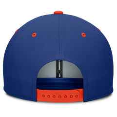 New York Mets Cooperstown Collection Pro Dri-FIT Snapback Hat - Royal/Orange | Nike