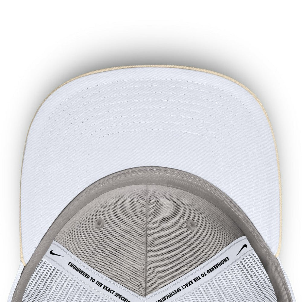 New York Yankees Cooperstown Collection Dri-FIT Rise Trucker Adjustable Hat - Natural | Nike
