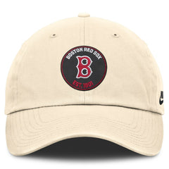 Boston Red Sox Cooperstown Collection Club Adjustable Hat - Natural | Nike