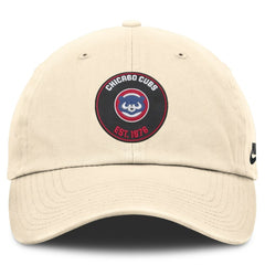 Chicago Cubs Cooperstown Collection Club Adjustable Hat - Natural | Nike