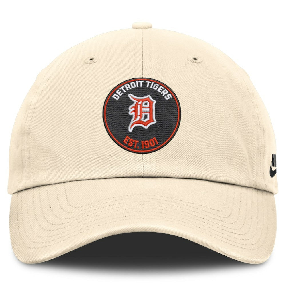 Detroit Tigers Cooperstown Collection Club Adjustable Hat - Natural | Nike