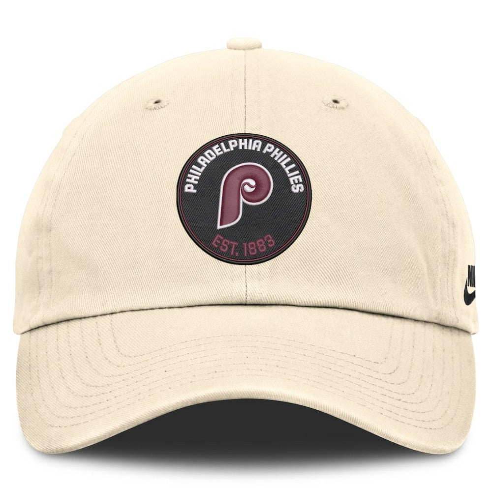Philadelphia Phillies Cooperstown Collection Club Adjustable Hat - Natural | Nike