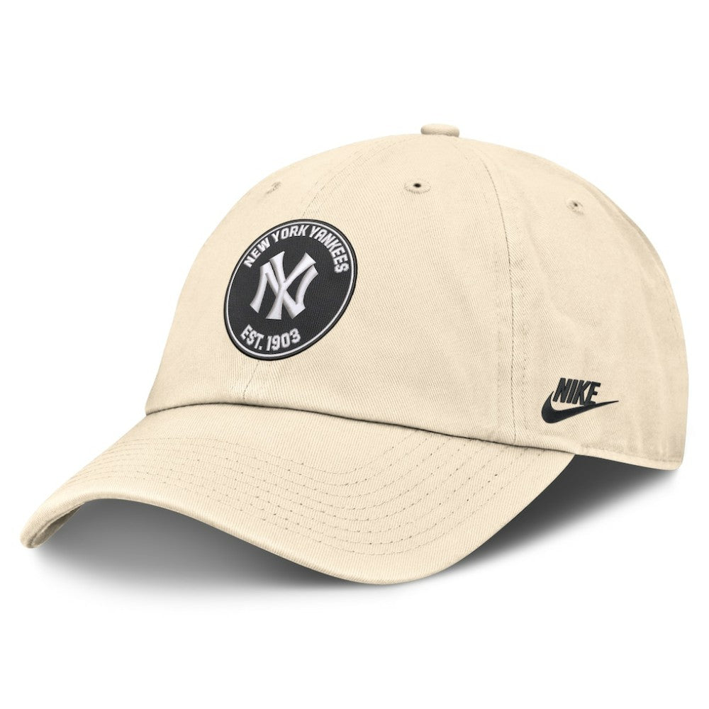 New York Yankees Cooperstown Collection Club Adjustable Hat - Natural | Nike