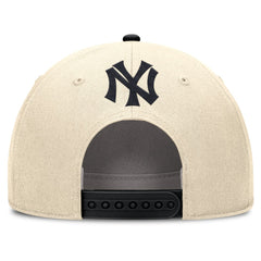 New York Yankees Cooperstown Collection Rise Adjustable Hat - Natural/Black | Nike