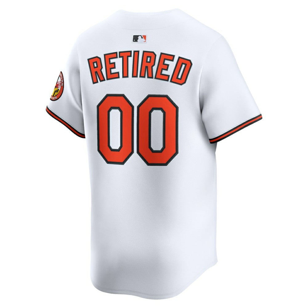 Baltimore Orioles Home Limited Pick-A-Player Retired Roster Jersey - White | Nike