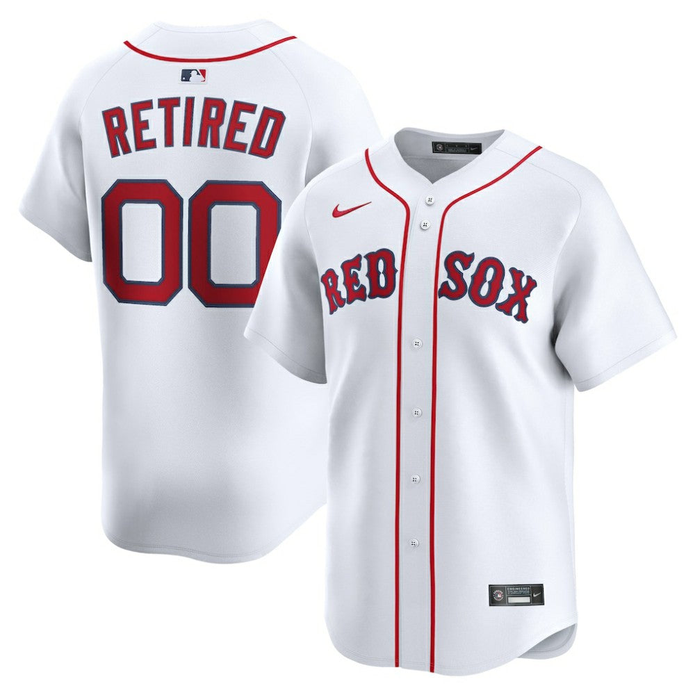 Boston Red Sox Home Limited Pick-A-Player Retired Roster Jersey - White | Nike