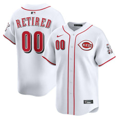 Cincinnati Reds Home Limited Pick-A-Player Retired Roster Jersey - White | Nike