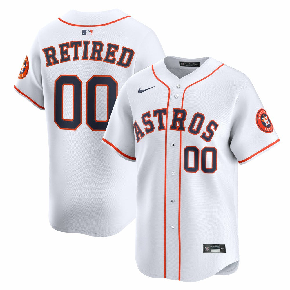 Houston Astros Home Limited Pick-A-Player Retired Roster Jersey - White | Nike