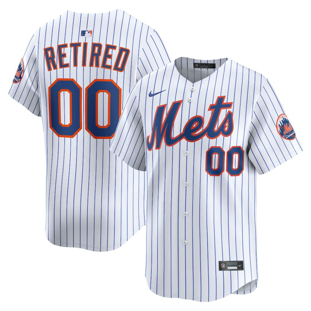 New York Mets Home Limited Pick-A-Player Retired Roster Jersey - White | Nike