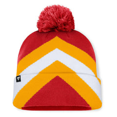NFL Kansas City Chiefs Women's Cornerback Cuffed Knit Hat with Pom