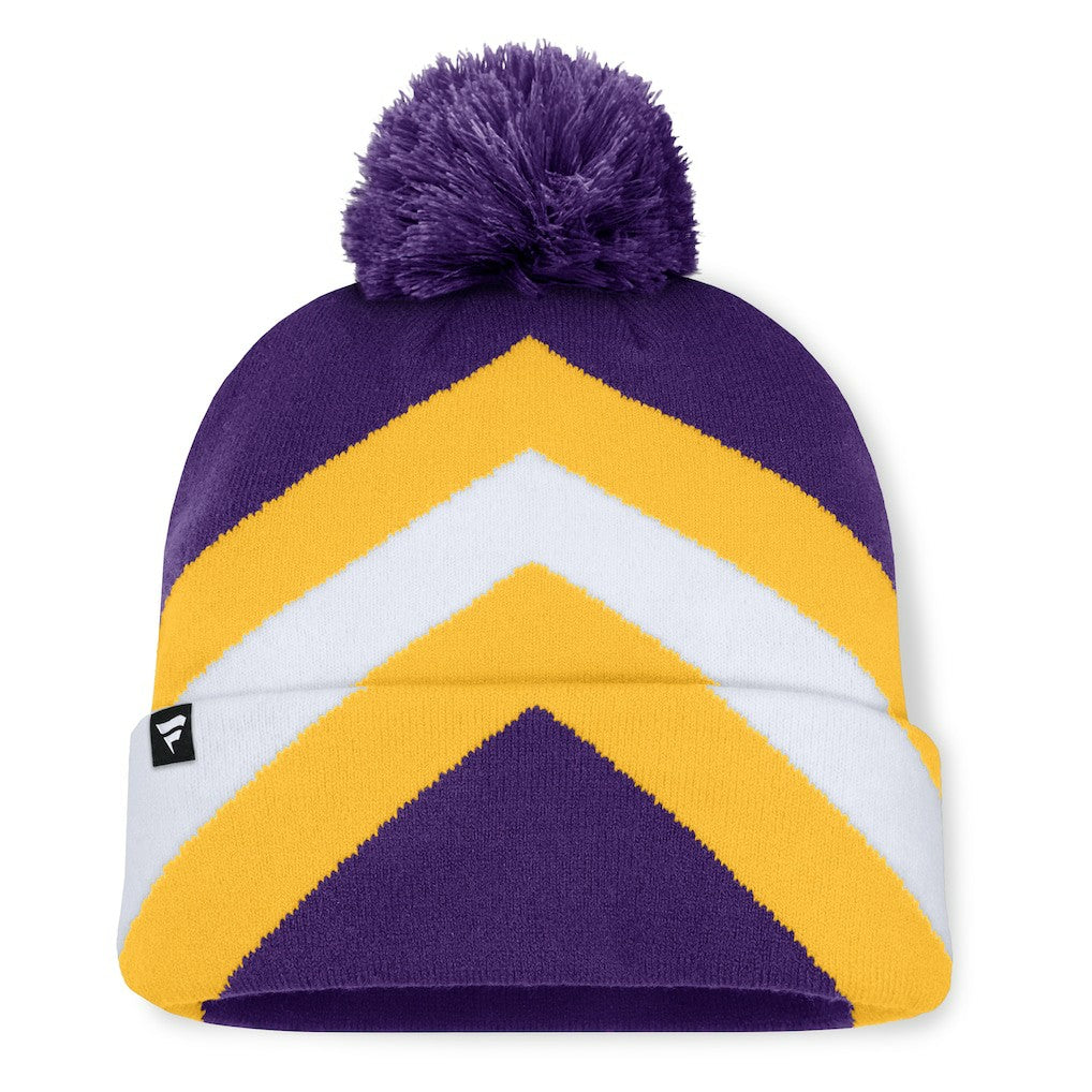 NFL Minnesota Vikings Women's Cornerback Cuffed Knit Hat with Pom