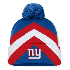 NFL New York Giants Women's Cornerback Cuffed Knit Hat with Pom