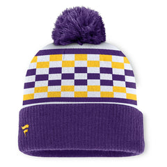 NFL Minnesota Vikings Women's End Zone Cuffed Knit Hat with Pom