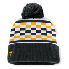 NFL Pittsburgh Steelers Women's End Zone Cuffed Knit Hat with Pom