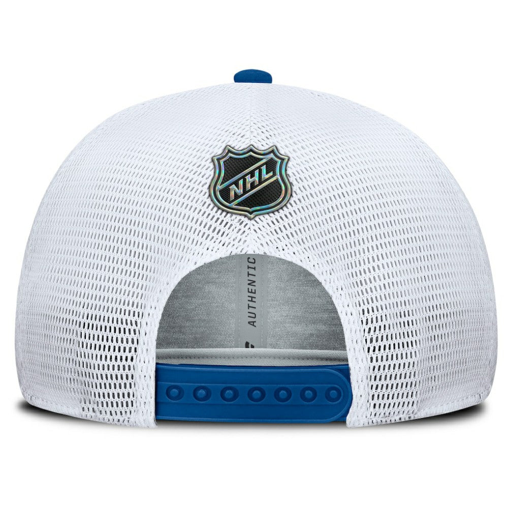 New York Rangers Fanatics Centennial Authentic Pro Structured Trucker Adjustable Hat