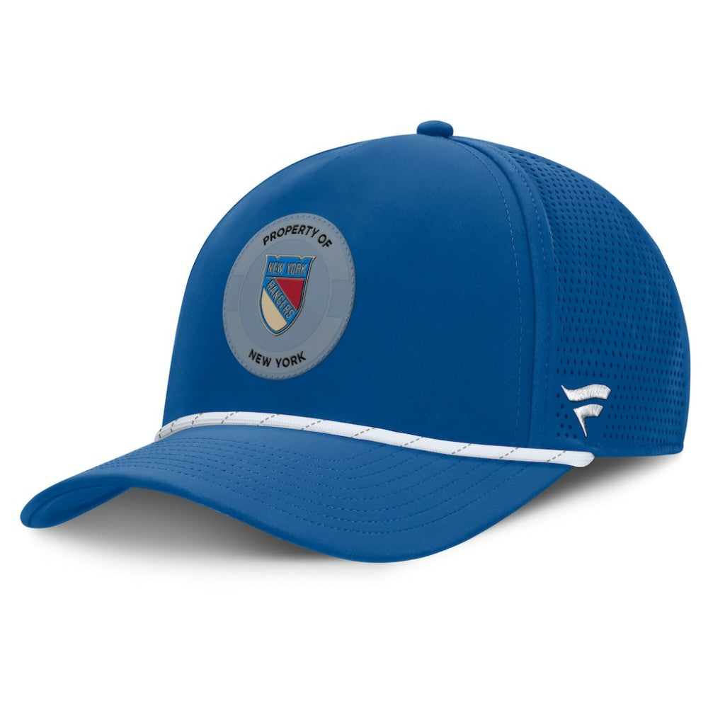 New York Rangers Fanatics Centennial Authentic Pro Pinched Front Adjustable Hat