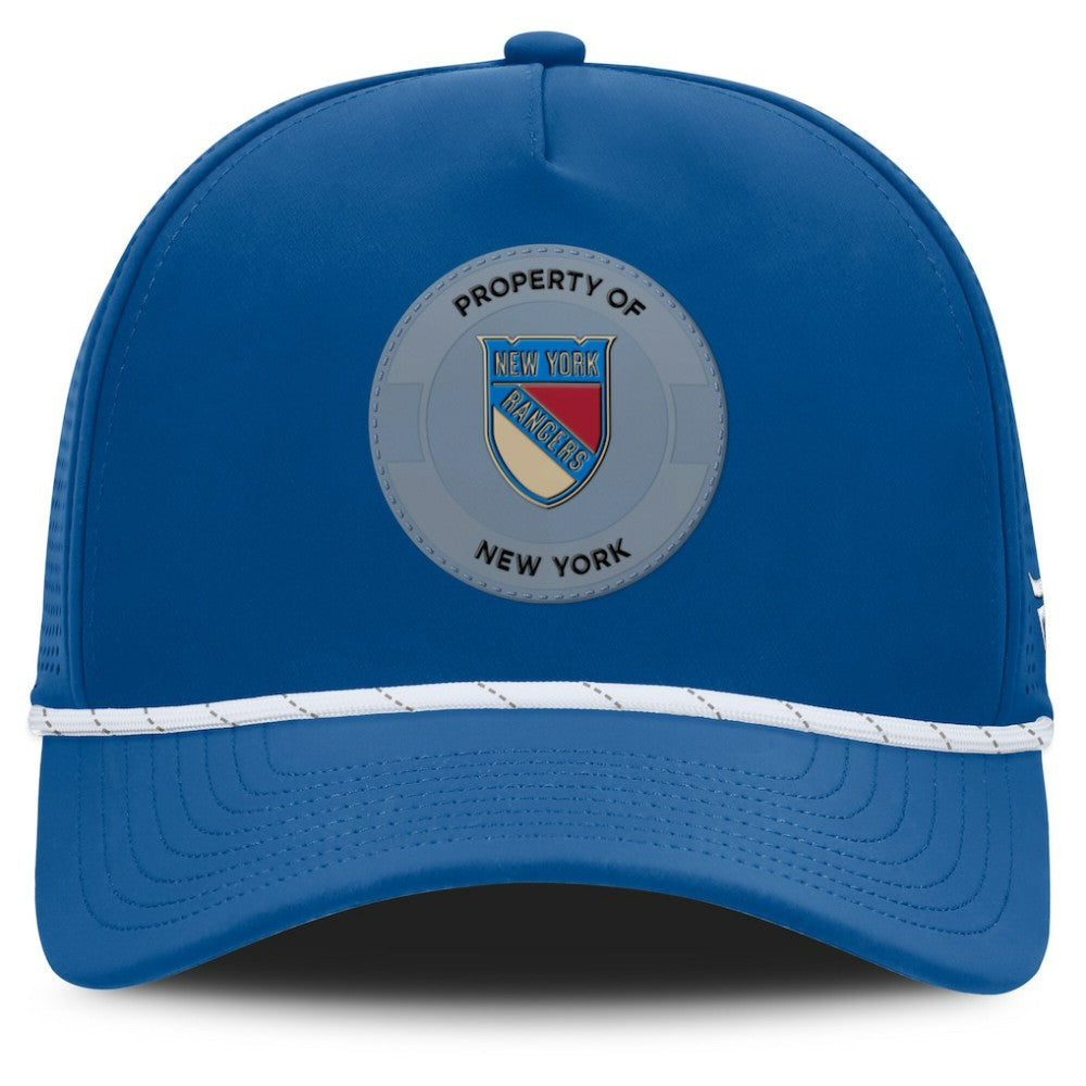 New York Rangers Fanatics Centennial Authentic Pro Pinched Front Adjustable Hat