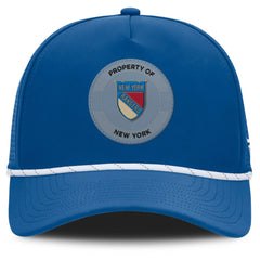 New York Rangers Fanatics Centennial Authentic Pro Pinched Front Adjustable Hat