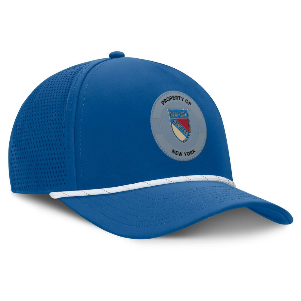 New York Rangers Fanatics Centennial Authentic Pro Pinched Front Adjustable Hat