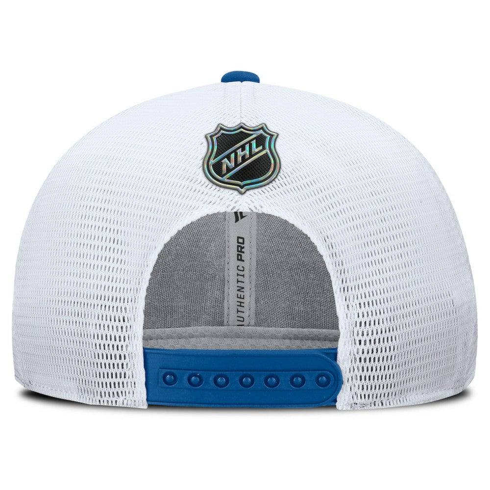 New York Rangers Fanatics Centennial Authentic Pro Structured Trucker Adjustable Hat
