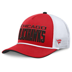 Chicago Blackhawks Fanatics Centennial Foam Front Adjustable Trucker Hat