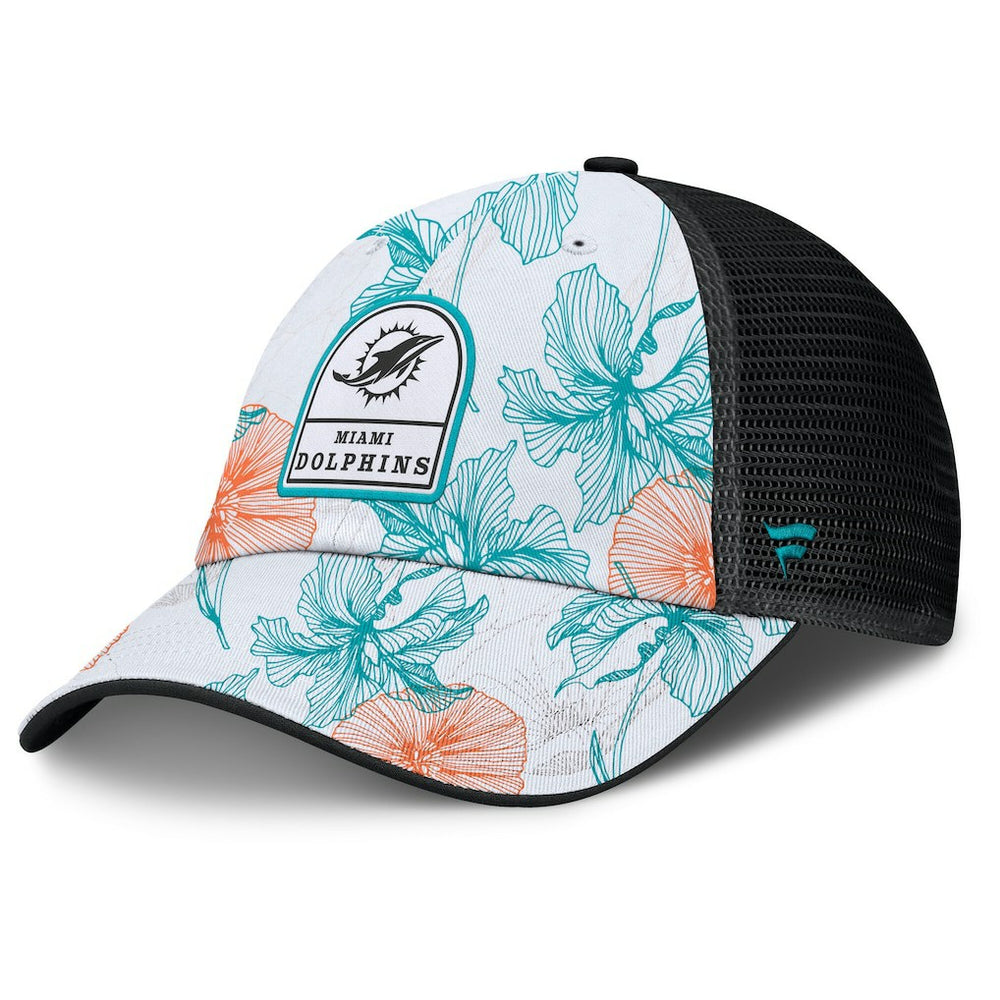 NFL Miami Dolphins Tropical Adjustable Trucker Hat