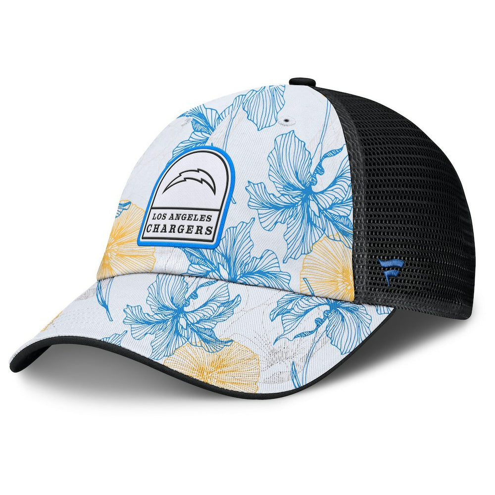 NFL Los Angeles Chargers Tropical Adjustable Trucker Hat