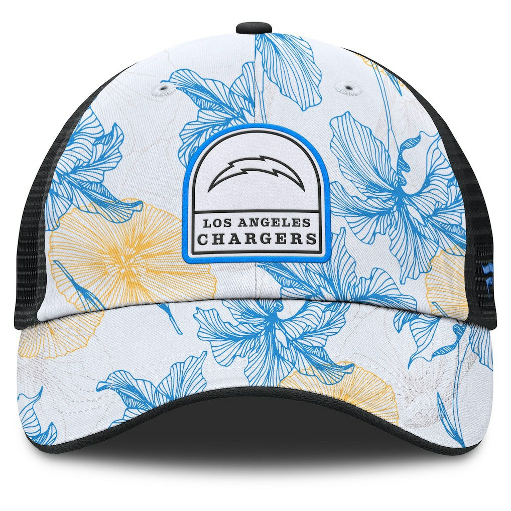 NFL Los Angeles Chargers Tropical Adjustable Trucker Hat