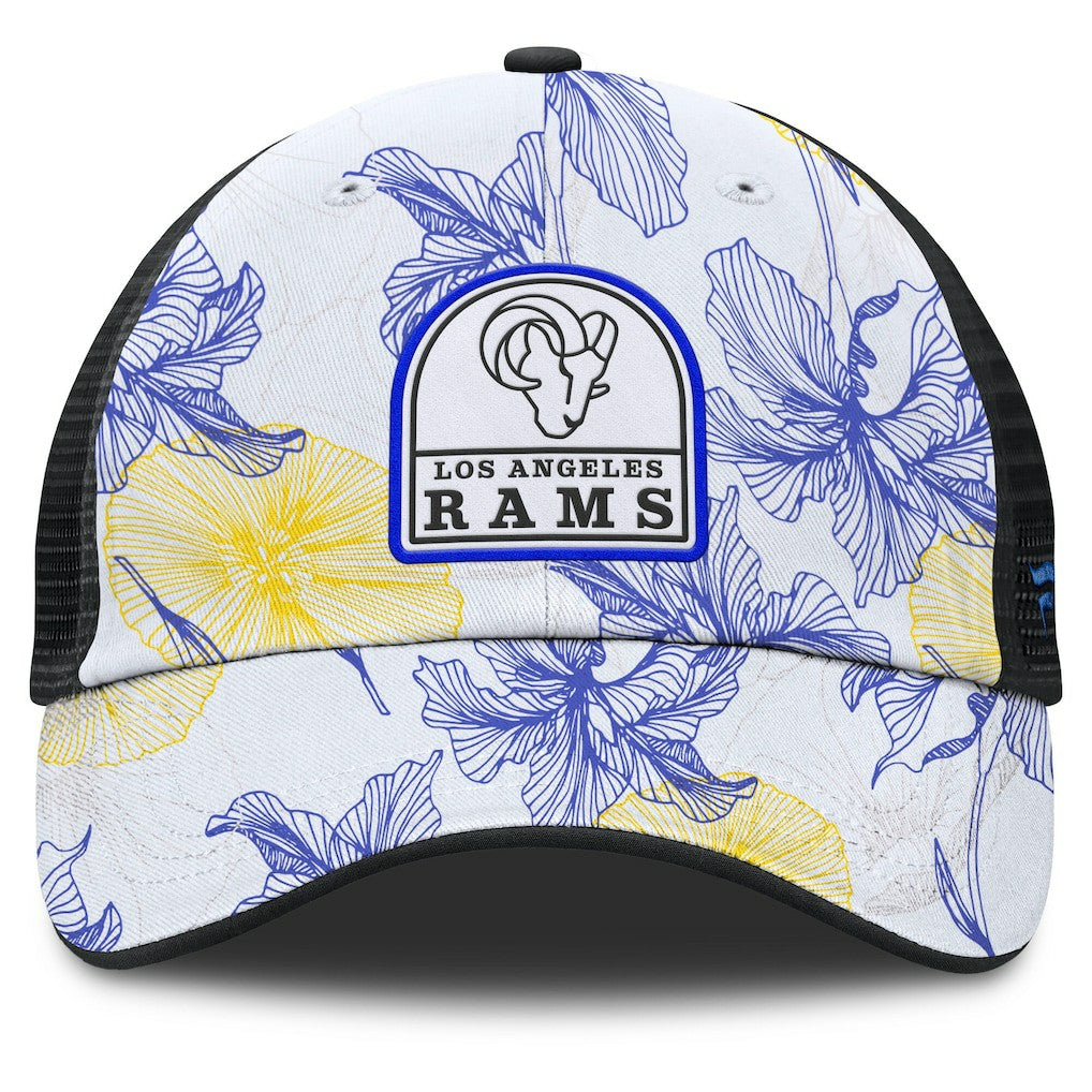NFL Los Angeles Rams Tropical Adjustable Trucker Hat