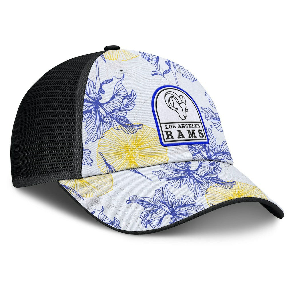 NFL Los Angeles Rams Tropical Adjustable Trucker Hat