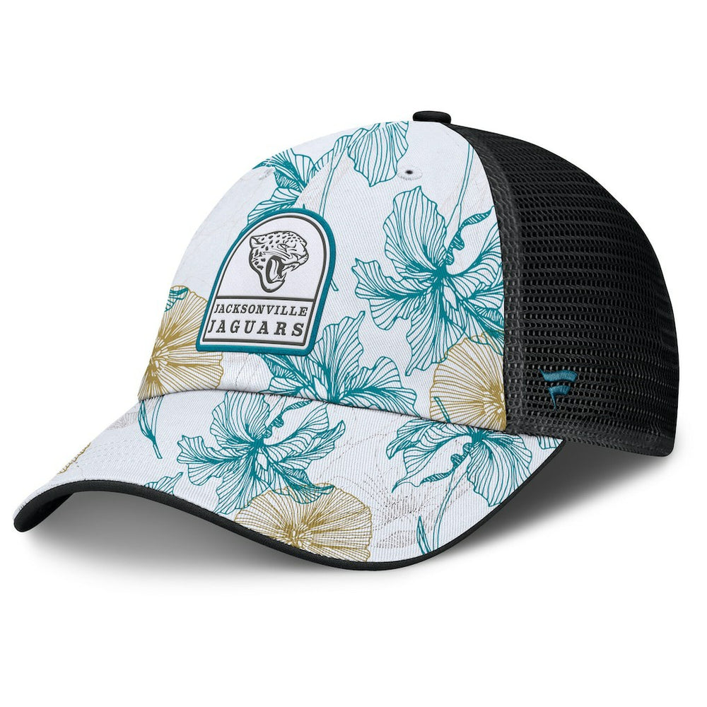 NFL Jacksonville Jaguars Tropical Adjustable Trucker Hat