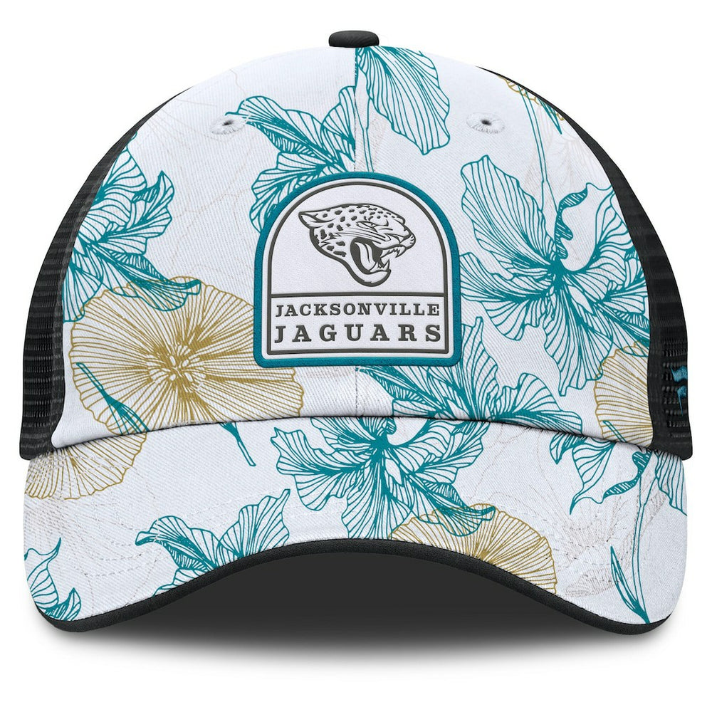 NFL Jacksonville Jaguars Tropical Adjustable Trucker Hat