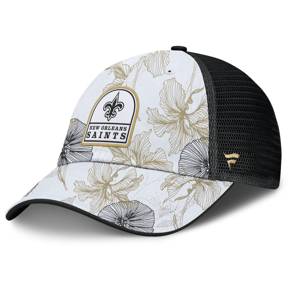 NFL New Orleans Saints Tropical Adjustable Trucker Hat