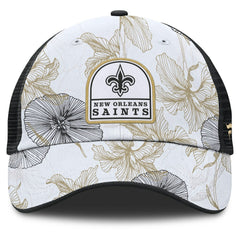 NFL New Orleans Saints Tropical Adjustable Trucker Hat